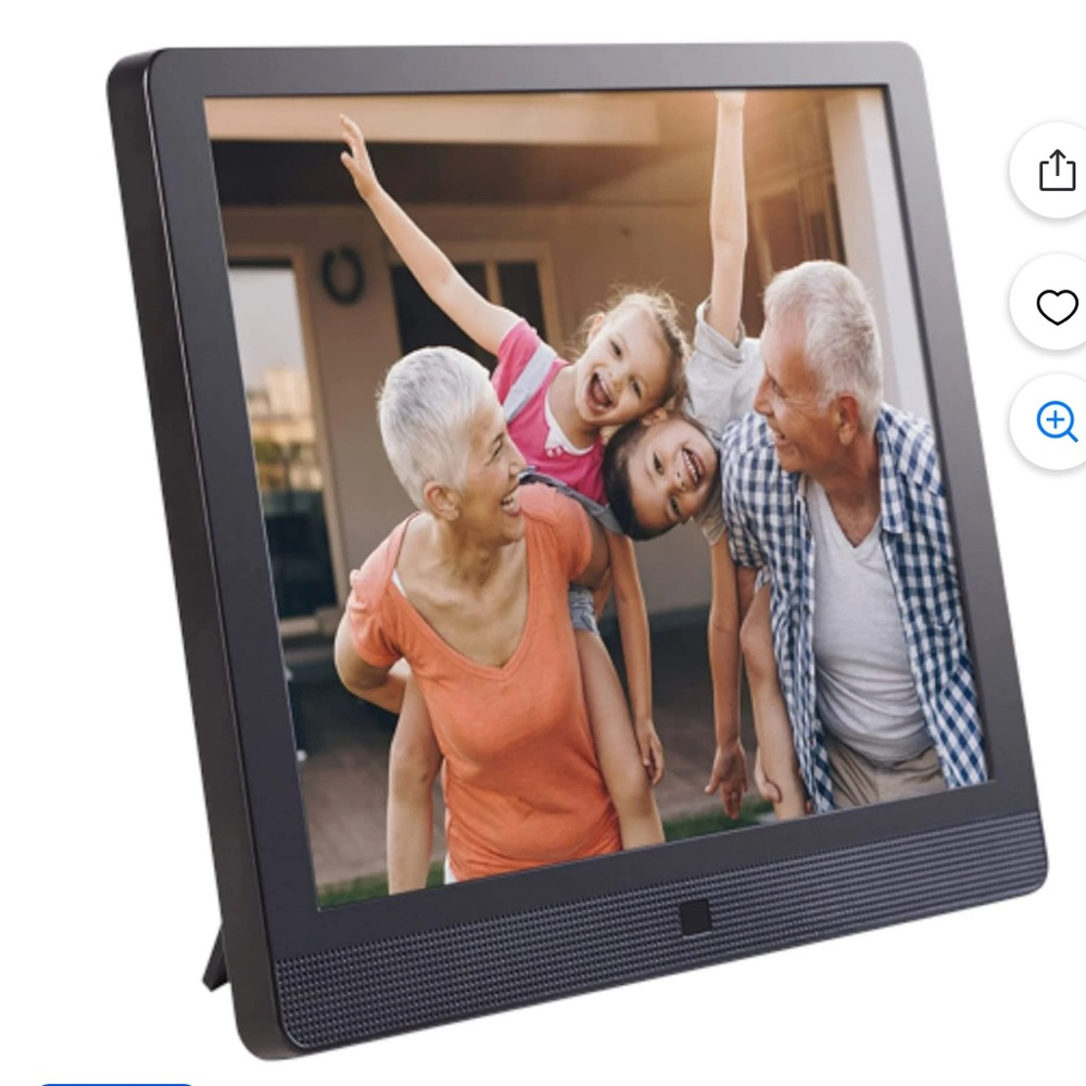 10" Wi-Fi Digital Photo Frame - Black - Picture 2 of 2